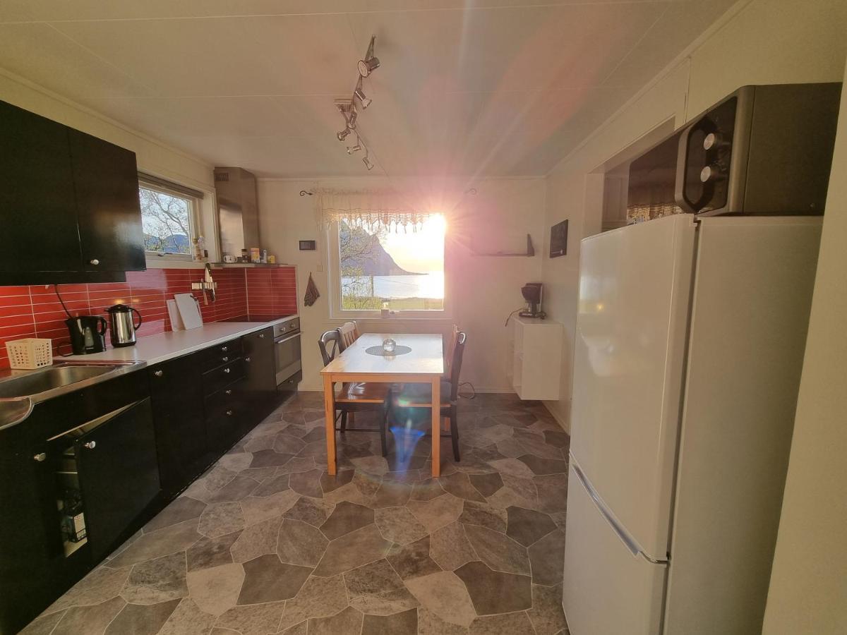 Nappstraumen Seaview Holiday Home Haug المظهر الخارجي الصورة