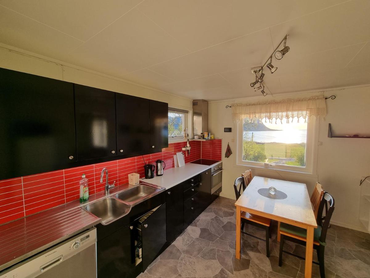 Nappstraumen Seaview Holiday Home Haug المظهر الخارجي الصورة