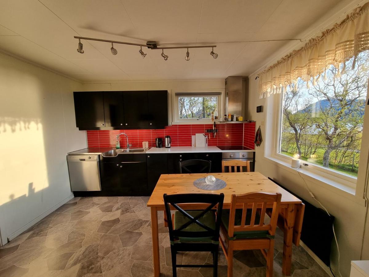 Nappstraumen Seaview Holiday Home Haug المظهر الخارجي الصورة
